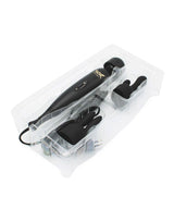 Pixey - Pixey Turbo - Wand Vibrator met 2 Opzetstukken - Zwart