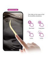 Pretty Love - August - Couple Vibrator met Appbediening - Paars