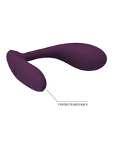 Pretty Love - Baird - Draagbare G-Spot Vibrator met App-bediening - Paars