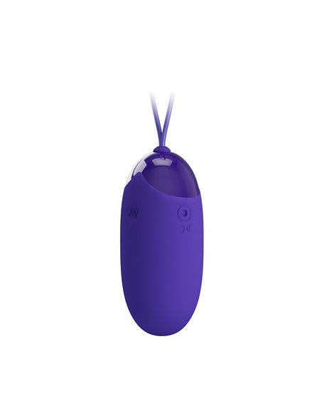 Pretty Love - Berger-Youth - Ei-vibrator met afstandsbediening - Blauw