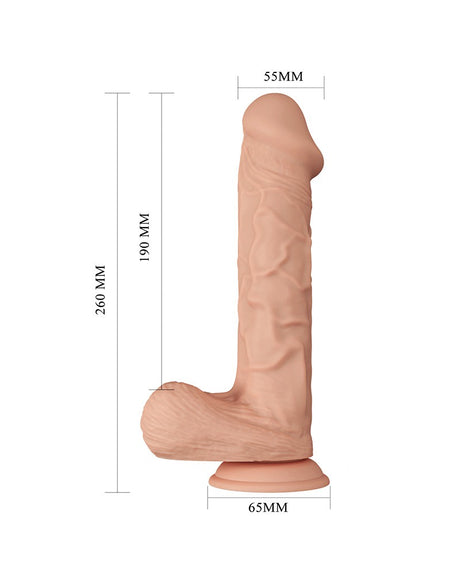 Pretty Love - Bergrisi - Realistische Dildo 26 cm - Nude