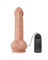 Pretty Love - Bergrisi - Realistische Vibrerende Dildo 26 cm - Nude