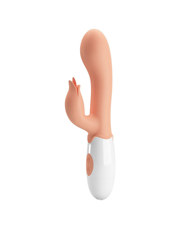 Pretty Love - Bloody Mary - Rabbit Vibrator met Clitorisstimulator - Nude