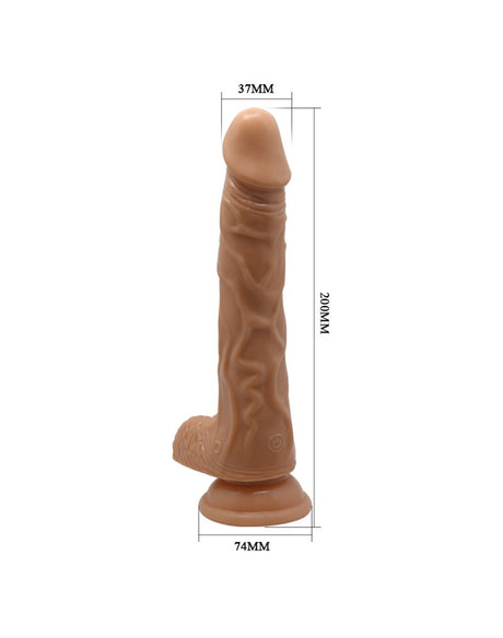 Pretty Love - Bodach - Vibrerende Dildo - Bruin