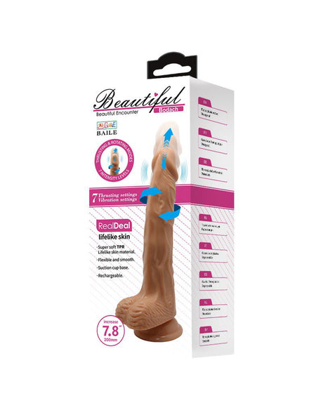 Pretty Love - Bodach - Vibrerende Dildo - Bruin