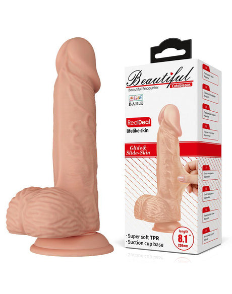 Pretty Love - Catoblepas - Realistische Dildo 20.6 cm - Nude