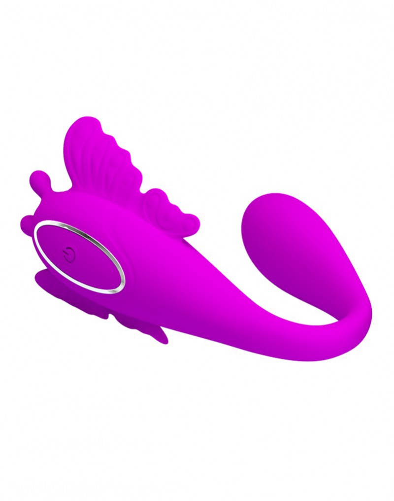Pretty Love - Chimera - Koppelvibrator met afstandsbediening - Roze