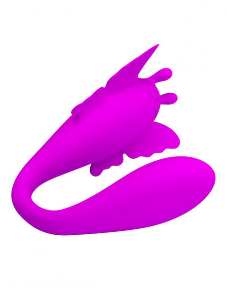 Pretty Love - Chimera - Koppelvibrator met afstandsbediening - Roze