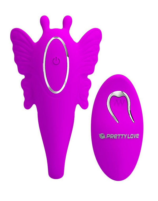 Pretty Love - Chimera - Koppelvibrator met afstandsbediening - Roze