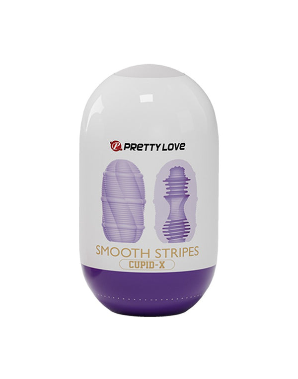 Pretty Love - Cupid X - Smooth Stripes - Masturbator - Paars, Wit