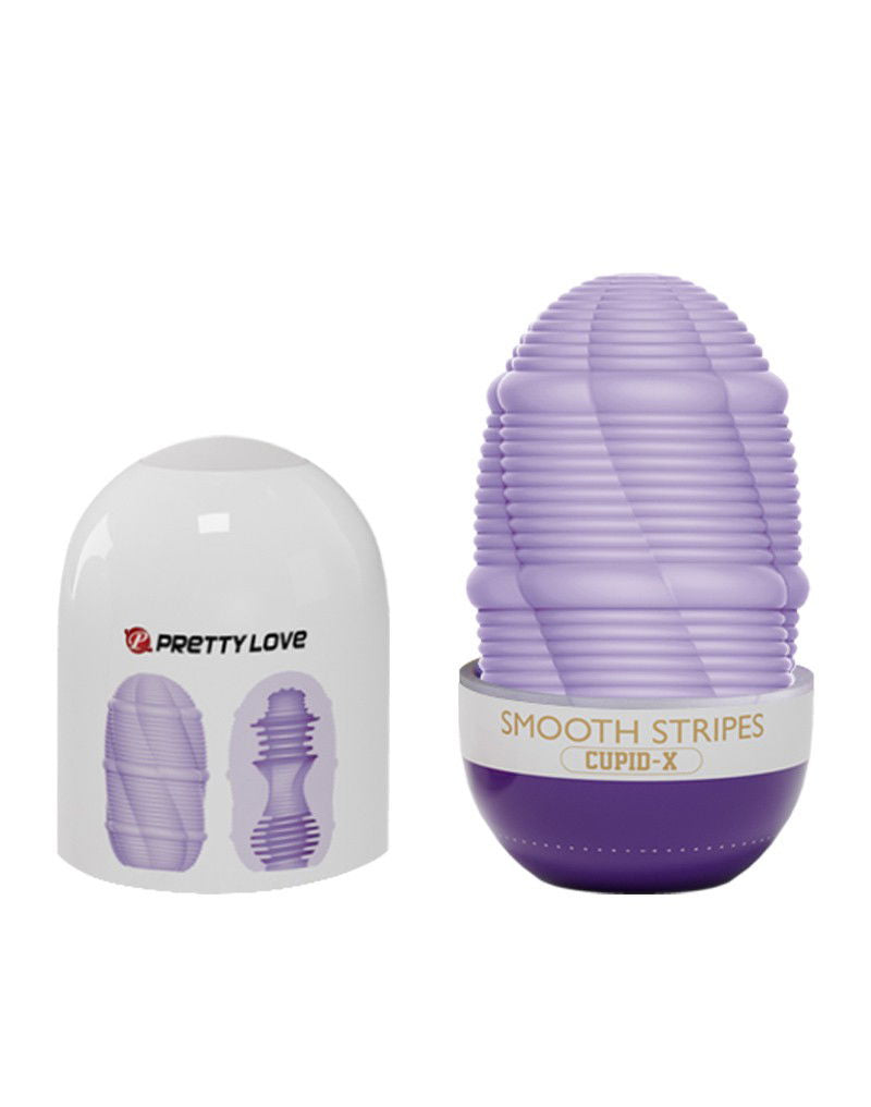 Pretty Love - Cupid X - Smooth Stripes - Masturbator - Paars, Wit