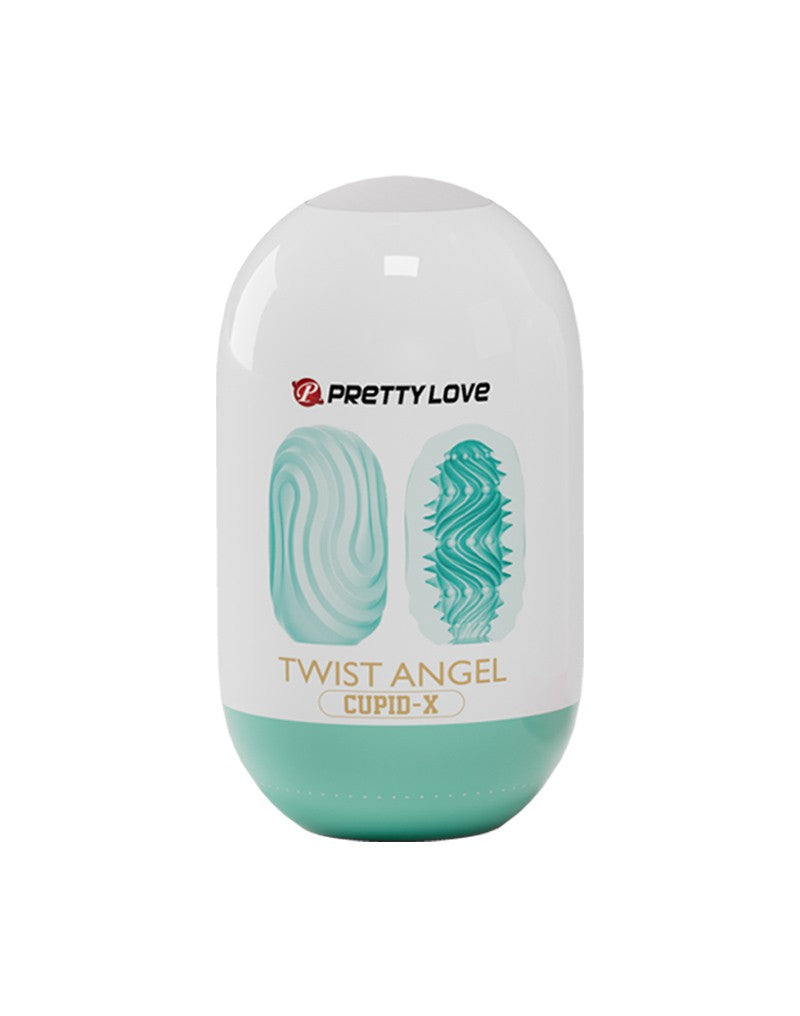 Pretty Love - Cupid X - Twist Angel - Masturbator - Groen, Wit