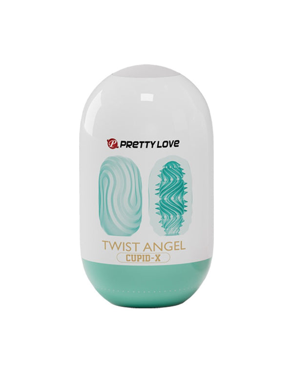 Pretty Love - Cupid X - Twist Angel - Masturbator - Groen, Wit