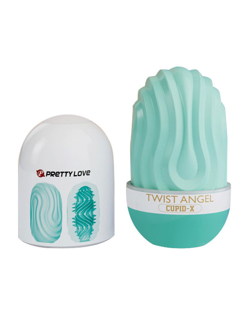 Pretty Love - Cupid X - Twist Angel - Masturbator - Groen, Wit