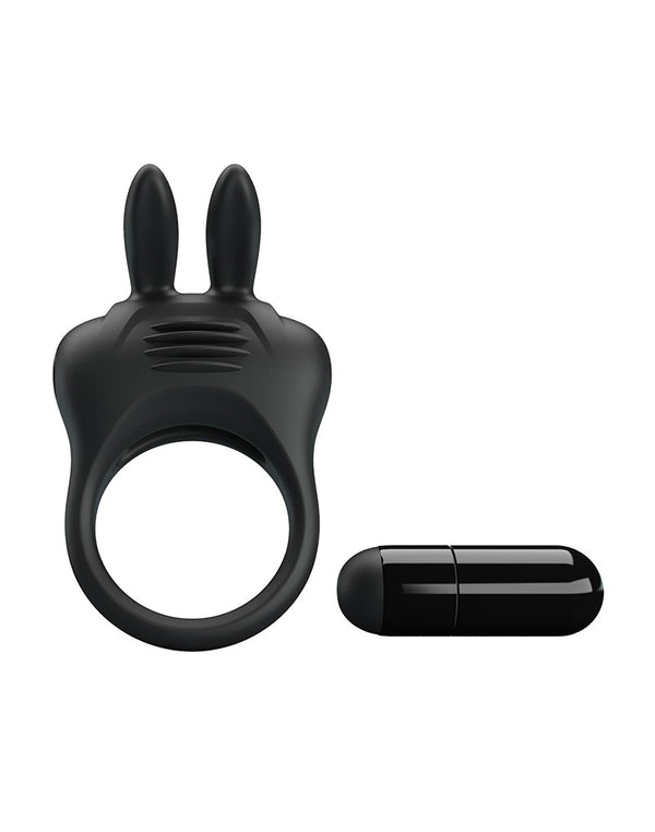 Pretty Love - Davion - Cockring Vibrator - Zwart