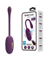 Pretty Love - Doreen - Draagbare Electric Shock Vibrator met Appbediening - Paars