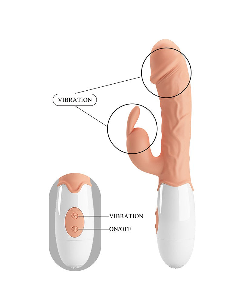 Pretty Love - Easter Bunny - Realistische Rabbit Vibrator - Nude