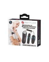 Pretty Love - Electrische Stimulatie Bullets Set - Zwart