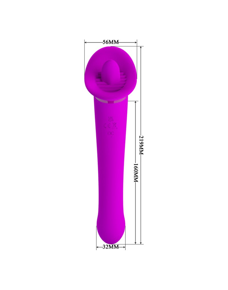 Pretty Love - Faust - Orale Seks Stimulator - Roze