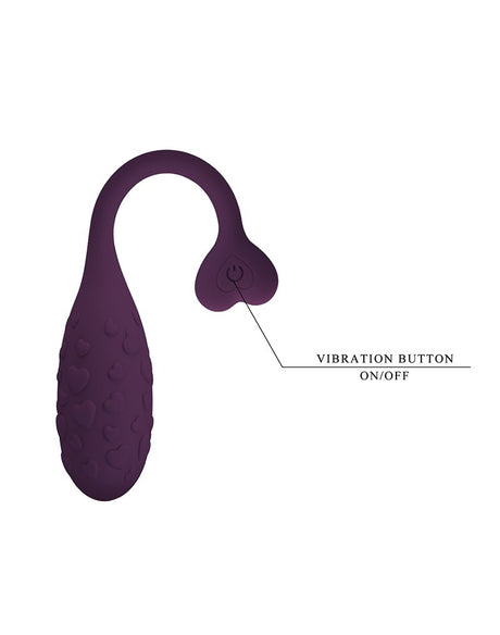 Pretty Love - Fisherman - Draagbare Vibrator met Appbediening - Paars
