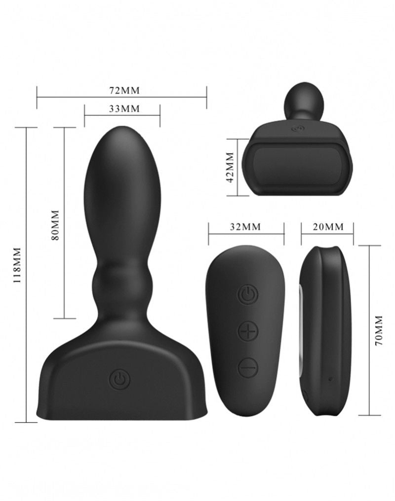 Pretty Love Harriet - Inflatable, Remote Control Buttplug