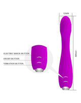 Pretty Love - Hector - G-Spot Elektrische Schok Vibrator met Appbediening - Paars