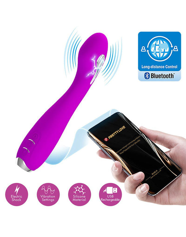 Pretty Love - Homunculus - Elektrische Shock Vibrator - Paars