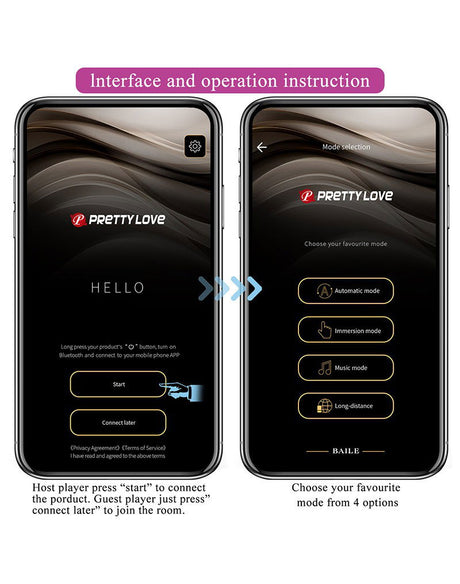 Pretty Love - Homunculus - Elektrische Shock Vibrator - Paars