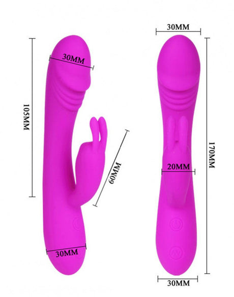 Pretty Love - Hunter - Rabbit Vibrator - Dieproze