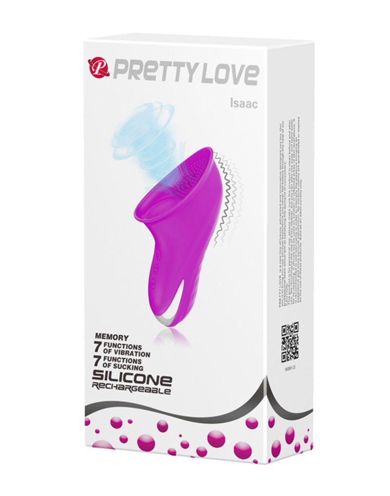 Pretty Love Isaac - Air Stimulated Vibrator
