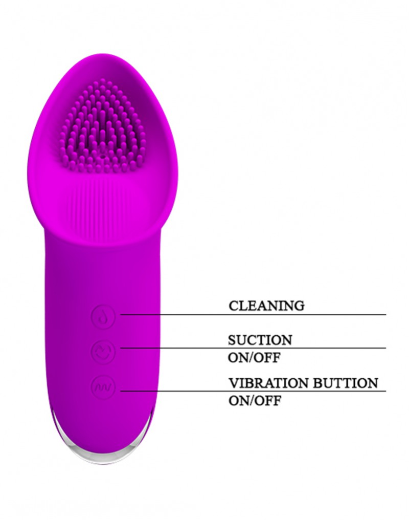 Pretty Love Isaac - Air Stimulated Vibrator
