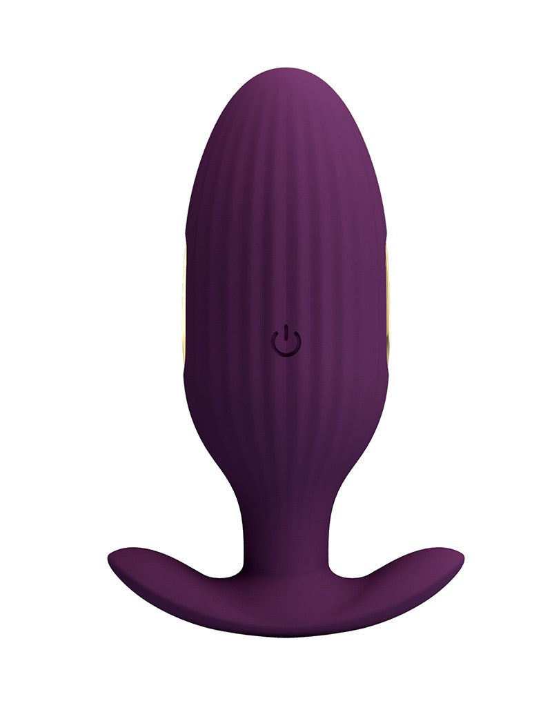 Pretty Love - Jefferson - Electric Shock Buttplug met Appbediening - Paars