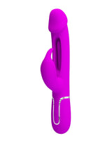 Pretty Love - Kampas - Rabbit Vibrator 3 in 1- Paars