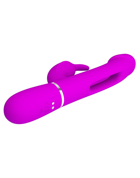 Pretty Love - Kampas - Rabbit Vibrator 3 in 1- Paars