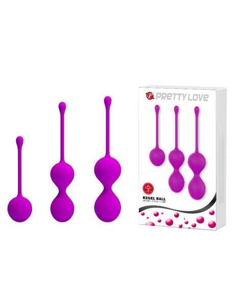 Pretty Love Kegel Ball training set