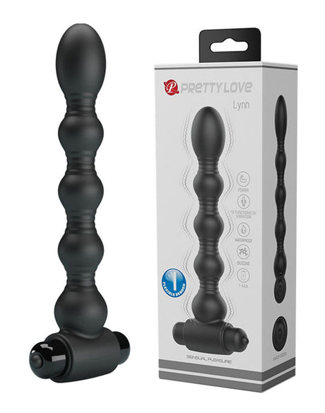 Pretty Love - Lynn - Vibrerende Anaalplug - Zwart
