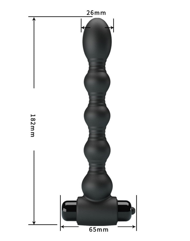 Pretty Love - Lynn - Vibrerende Anaalplug - Zwart