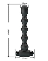 Pretty Love - Lynn - Vibrerende Anaalplug - Zwart