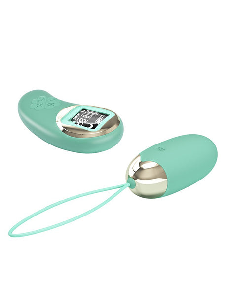 Pretty Love - Mina - Ei-vibrator met afstandsbediening - Blauw