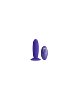 Pretty Love - Murray-Youth - Vibrerende Buttplug met Afstandsbediening - Paars