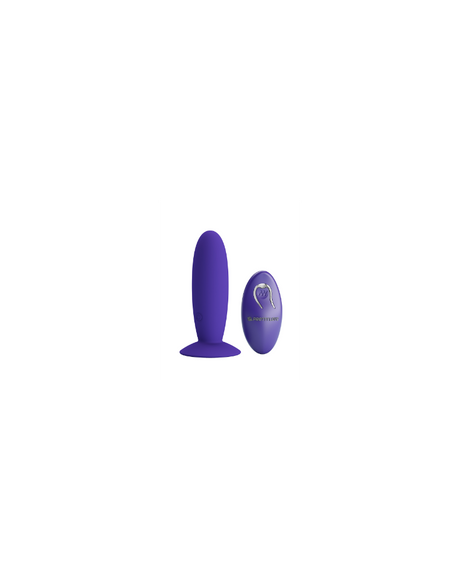 Pretty Love - Murray-Youth - Vibrerende Buttplug met Afstandsbediening - Paars