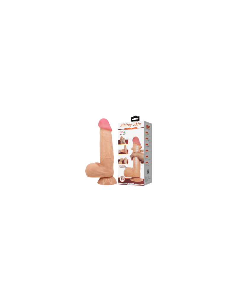 Pretty Love - Najm - Sliding Skin 21.8 cm (Ø 4.6 cm) - Nude