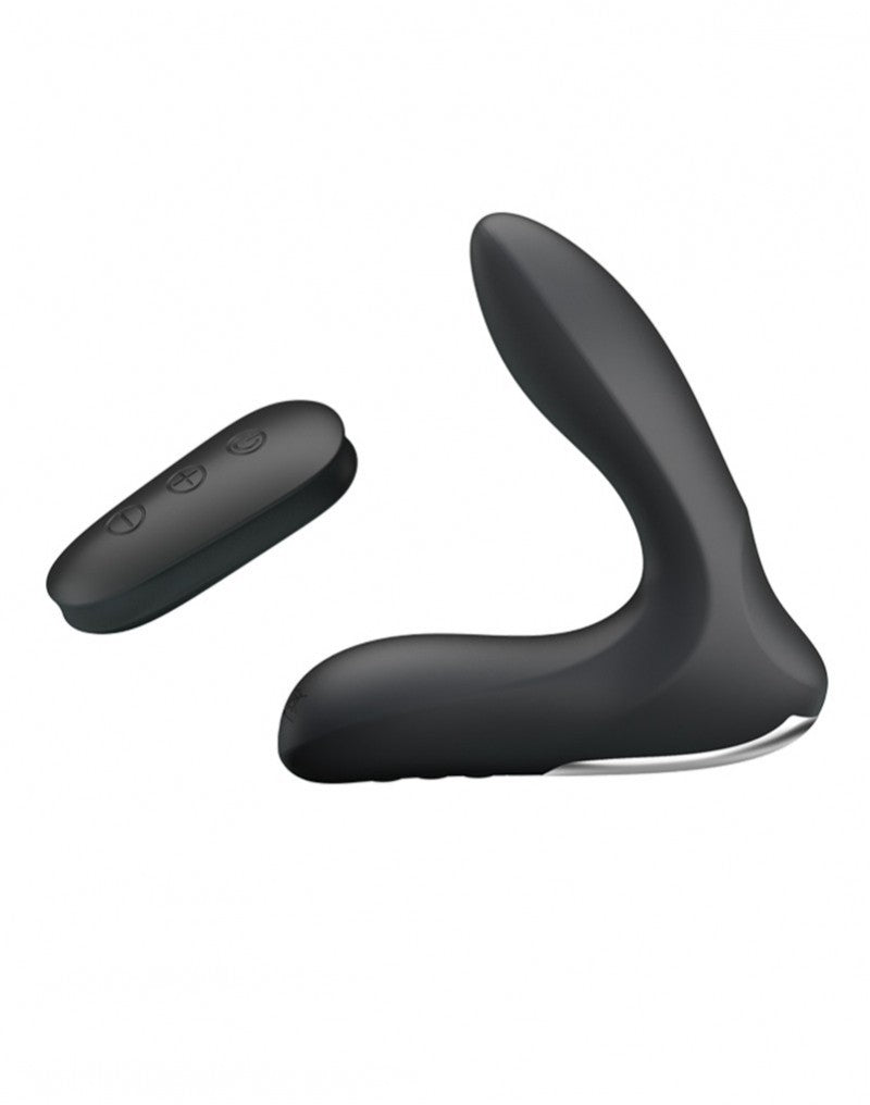 Pretty Love - Nasreddin - Anale stimulator met afstandsbediening - Zwart