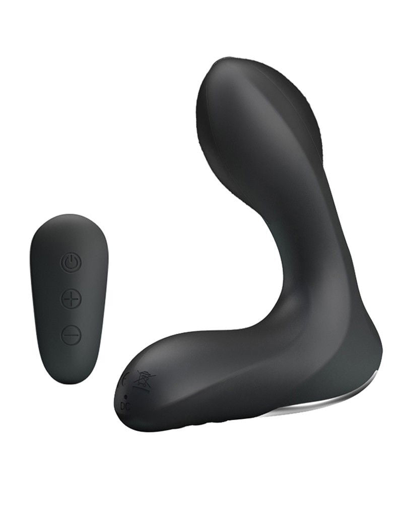 Pretty Love - Nasreddin - Anale stimulator met afstandsbediening - Zwart