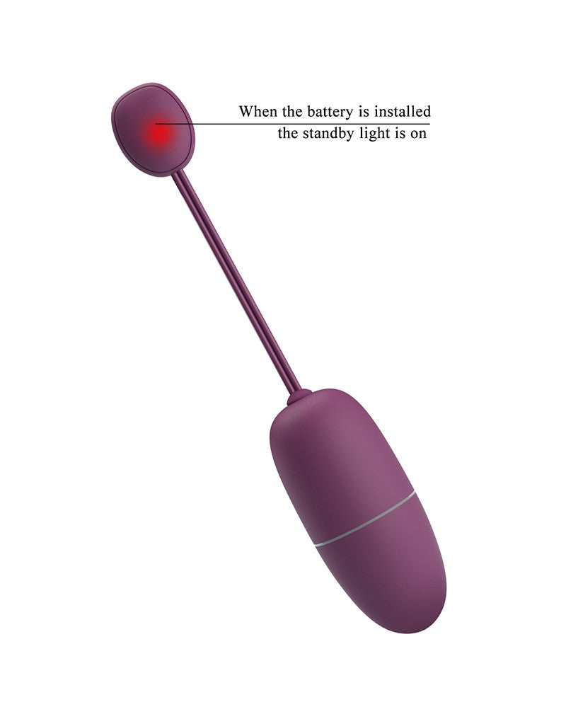 Pretty Love - Nymph - Draagbare Vibrator met Appbediening - Paars
