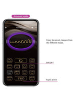 Pretty Love - Nymph - Draagbare Vibrator met Appbediening - Paars
