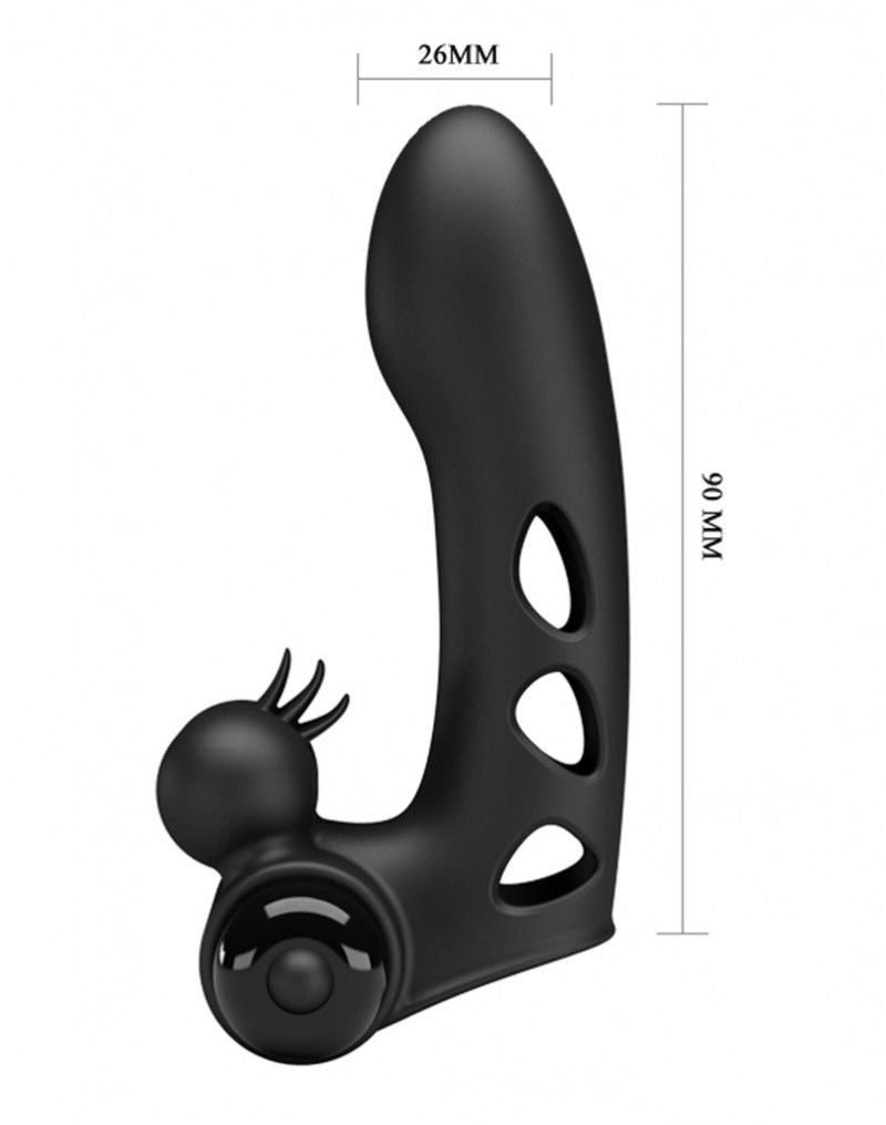 Pretty Love - Orlando - Vingervibrator - Zwart