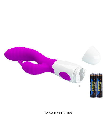 Pretty Love Hyman- Curved G-spot Rabbit Vibrator