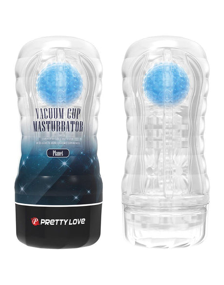 Pretty Love - Planet Blue - Vacuüm Masturbator Cup - Blauw