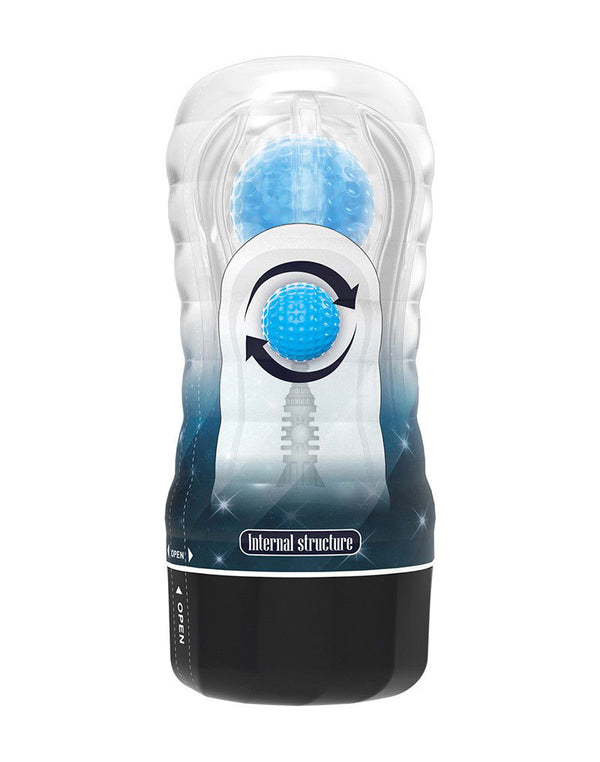 Pretty Love - Planet Blue - Vacuüm Masturbator Cup - Blauw